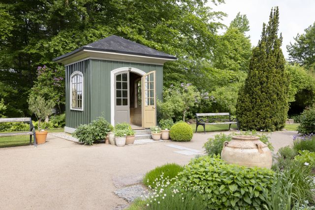 Örtagårdens dag i Röhsskas lusthus